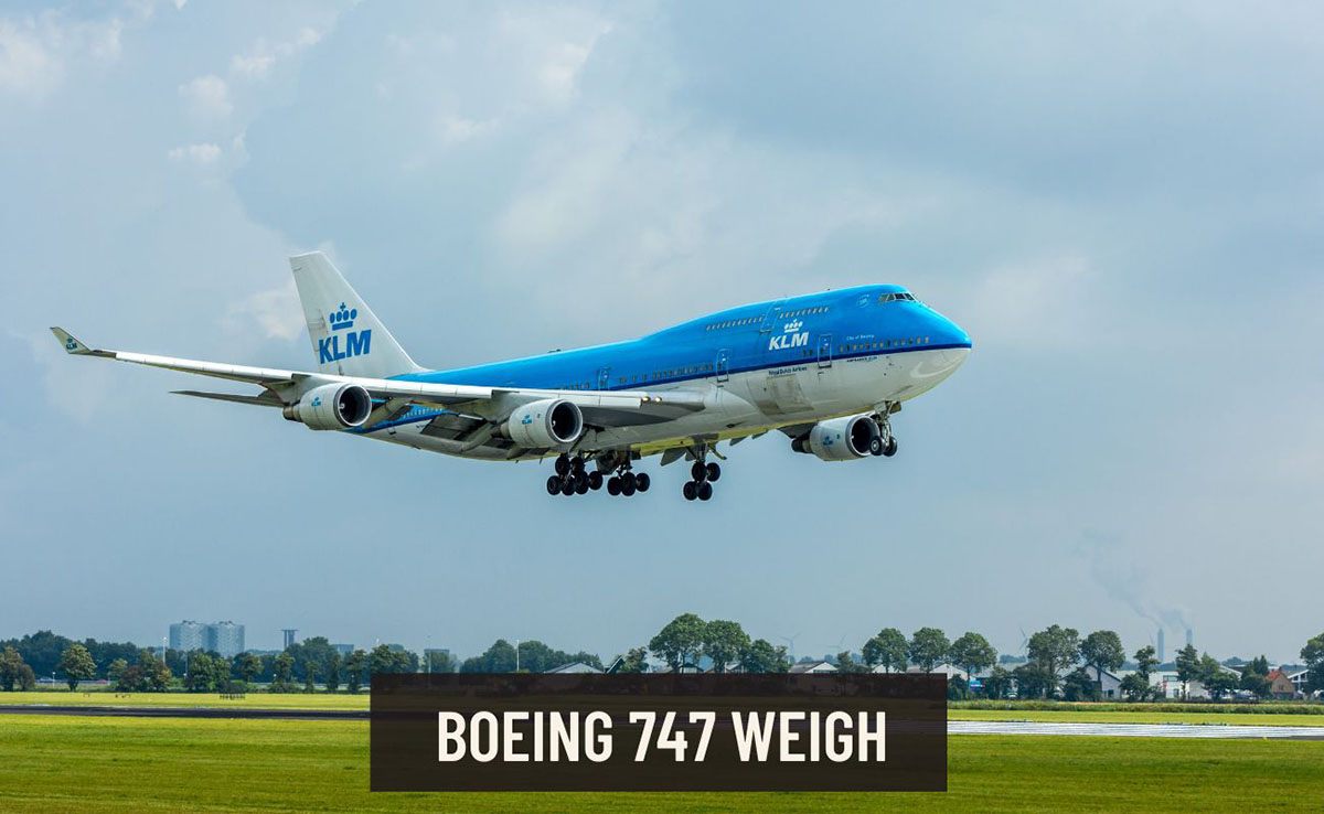 Boeing 747 Weigh