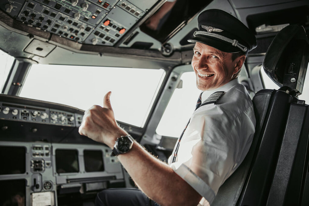 Pilot smile