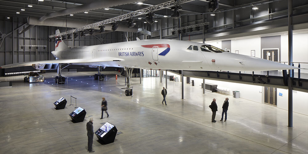 Concorde in Aerospace Bristol Museu