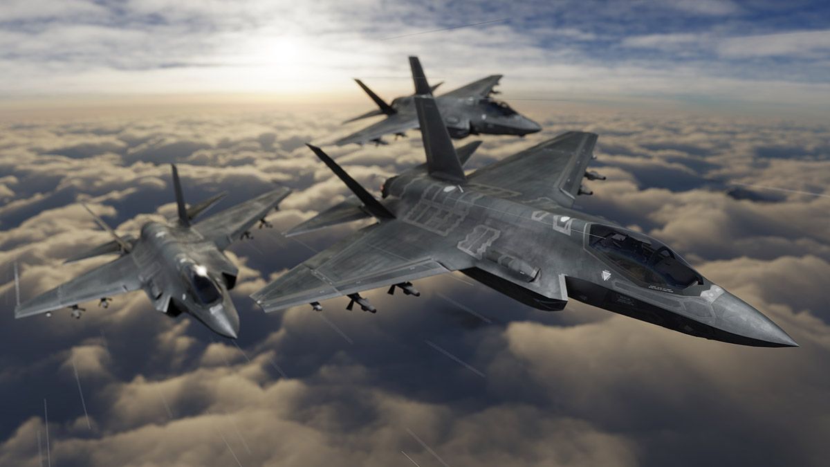 F-35 fighter jets