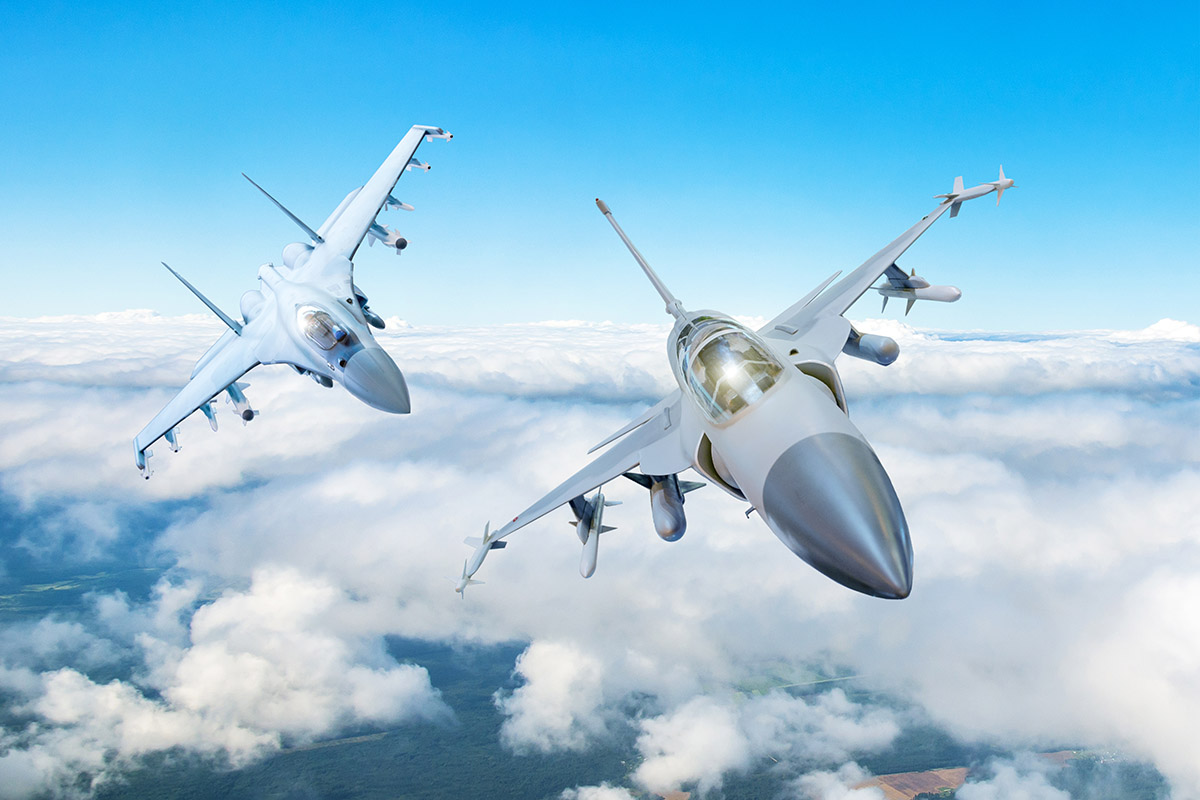 how high can a fighter jet fly