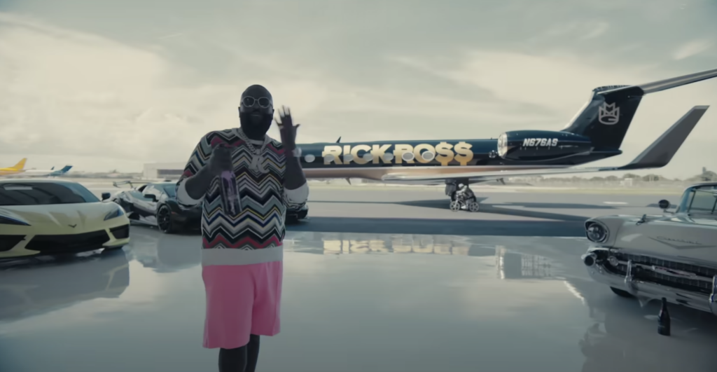 Rick Ross Private Jet 5 billions